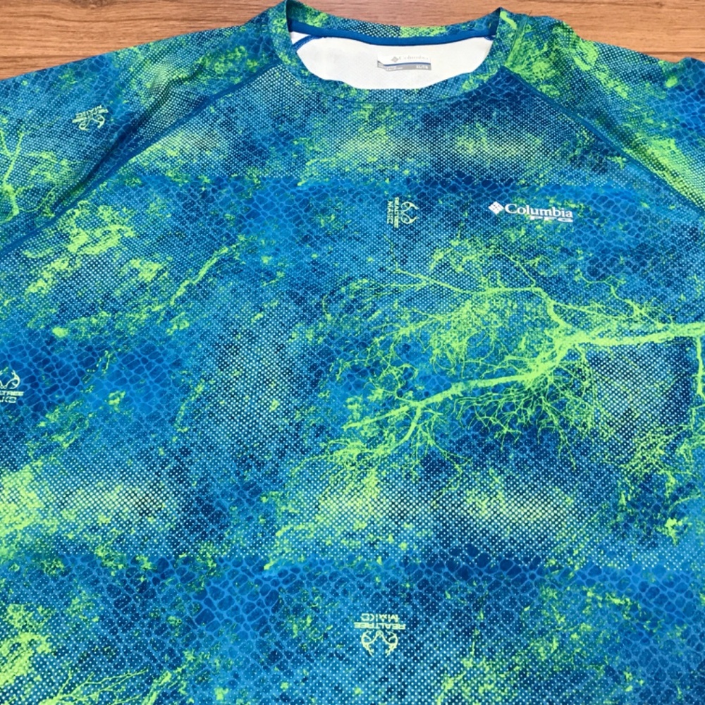 Columbia Omni Shade, Realtree Mako print Size XL - Picture 5 of 11